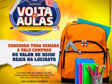 Volta às aulas com a Princesa e a Lucidata