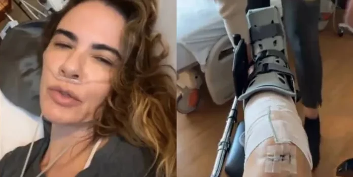 Luciana Gimenez desabafa sobre fortes dores após passar por cirurgia