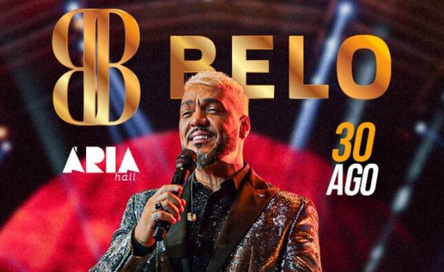 Belo promete emocionar público feirense em show no Ária Hall