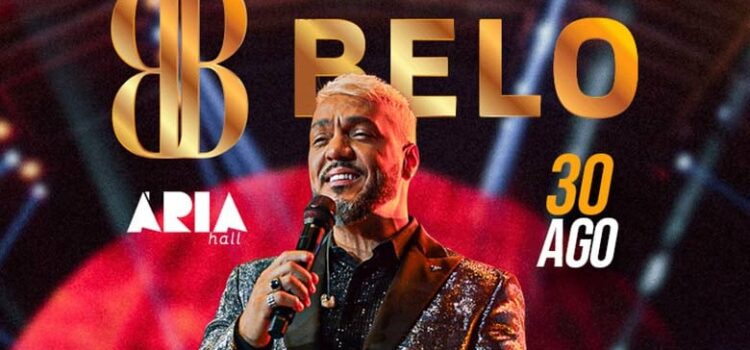 Belo promete emocionar público feirense em show no Ária Hall