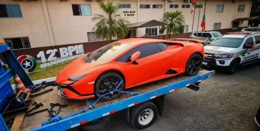 Carro de R$ 5 milhões é apreendido em oficina de Santa Catarina na ação que envolve influenciadores da Bahia