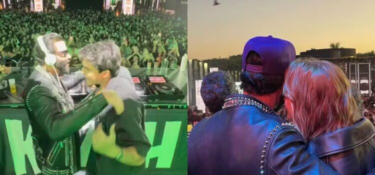 Gusttavo Lima ataca de DJ em sua festa de aniversário, e vai até amanhecer