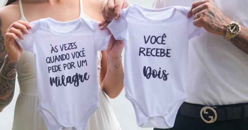 Superação: Influenciadora anuncia gravidez de gêmeos no dia em que seu primeiro bebê falecido faria um ano