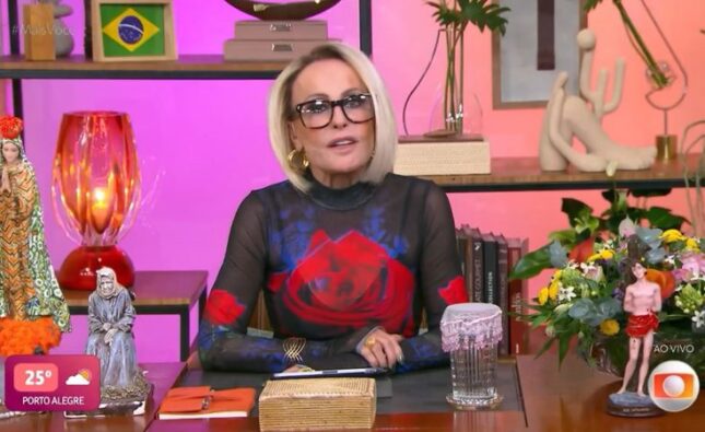 Ana Maria Braga desmente fake news sobre fim do Mais Você e detona jornalista; confira